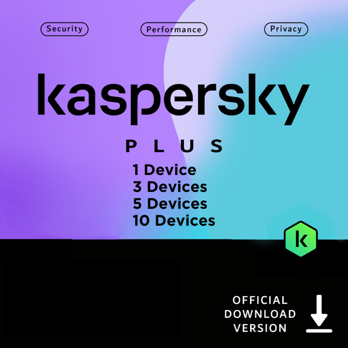 Kaspersky Plus, front cover