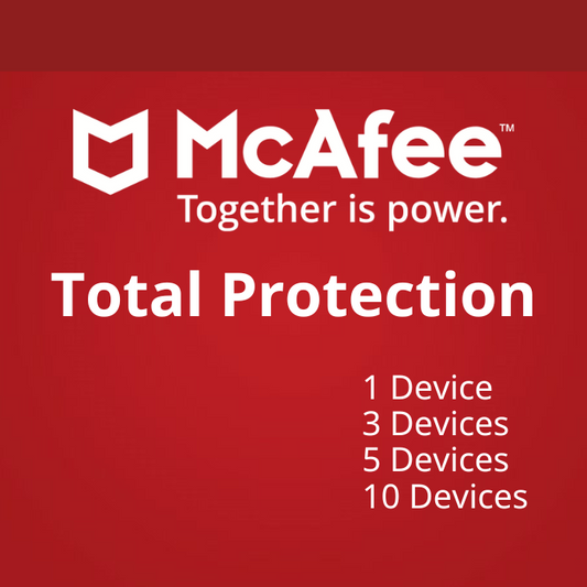 McAfee Total Protection, front cover