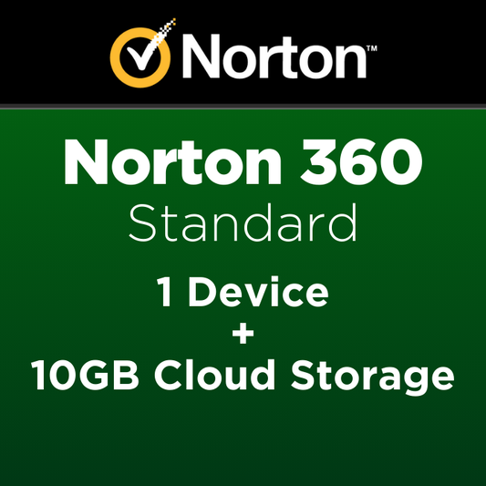 Norton 360 Standard, front cover