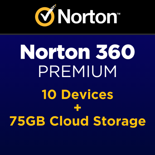 Norton 360 Premium, front cover